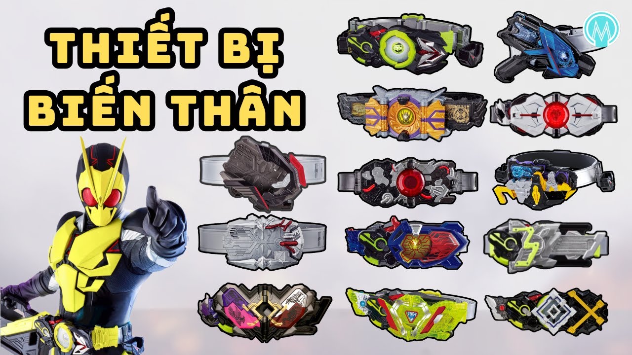 Hồ Sơ Rider | Thiết bị biến đổi trong Kamen Rider Zero One | Đỉnh cao công nghệ