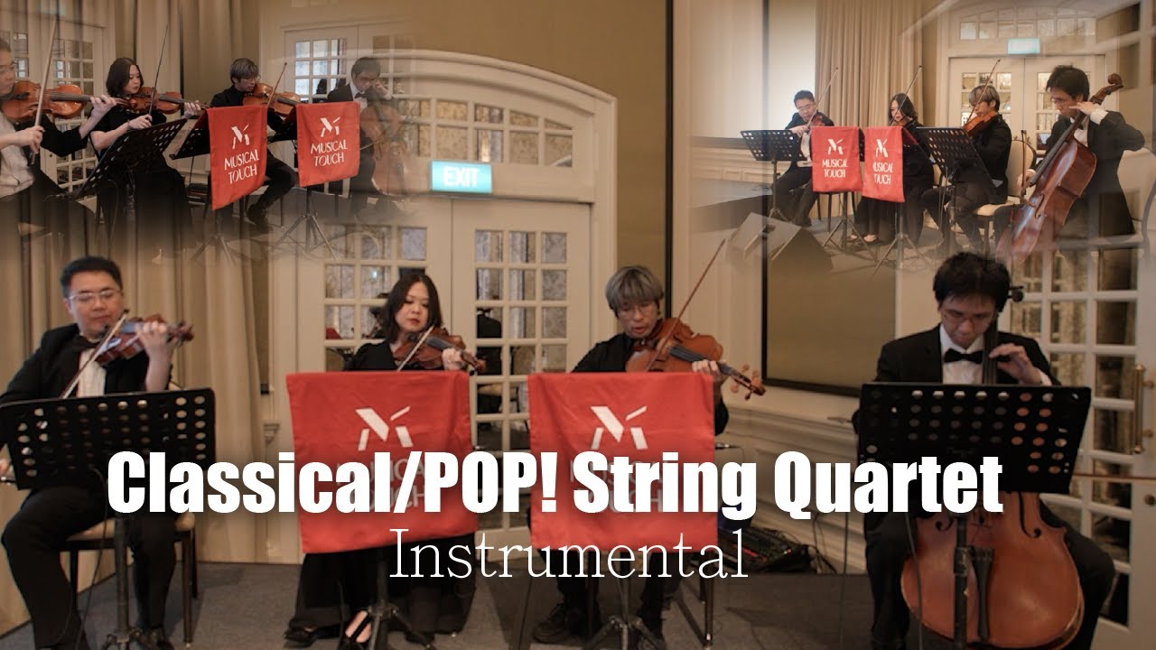 Classical/POP! String Quartet (For Weddings & Corporate Events)