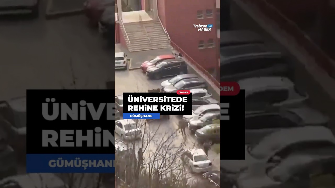 🚨 G&uuml;m&uuml;şhane &Uuml;niversitesi&rsquo;nde rehine krizi yaşandı! #sondakika