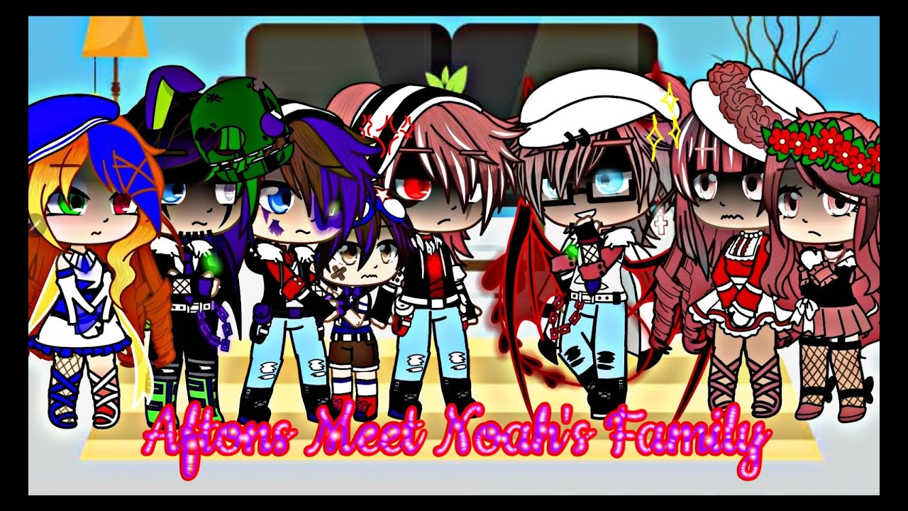 Aftons Meet Noah's Family by (~sapphire_afton~)