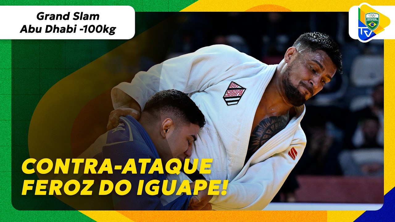FEROZ!🥉 COM CONTRA-ATAQUE INSANO, LEO GON&Ccedil;ALVES &Eacute; BRONZE NO GRAND SLAM DE JUD&Ocirc; EM ABU DHABI 🥋