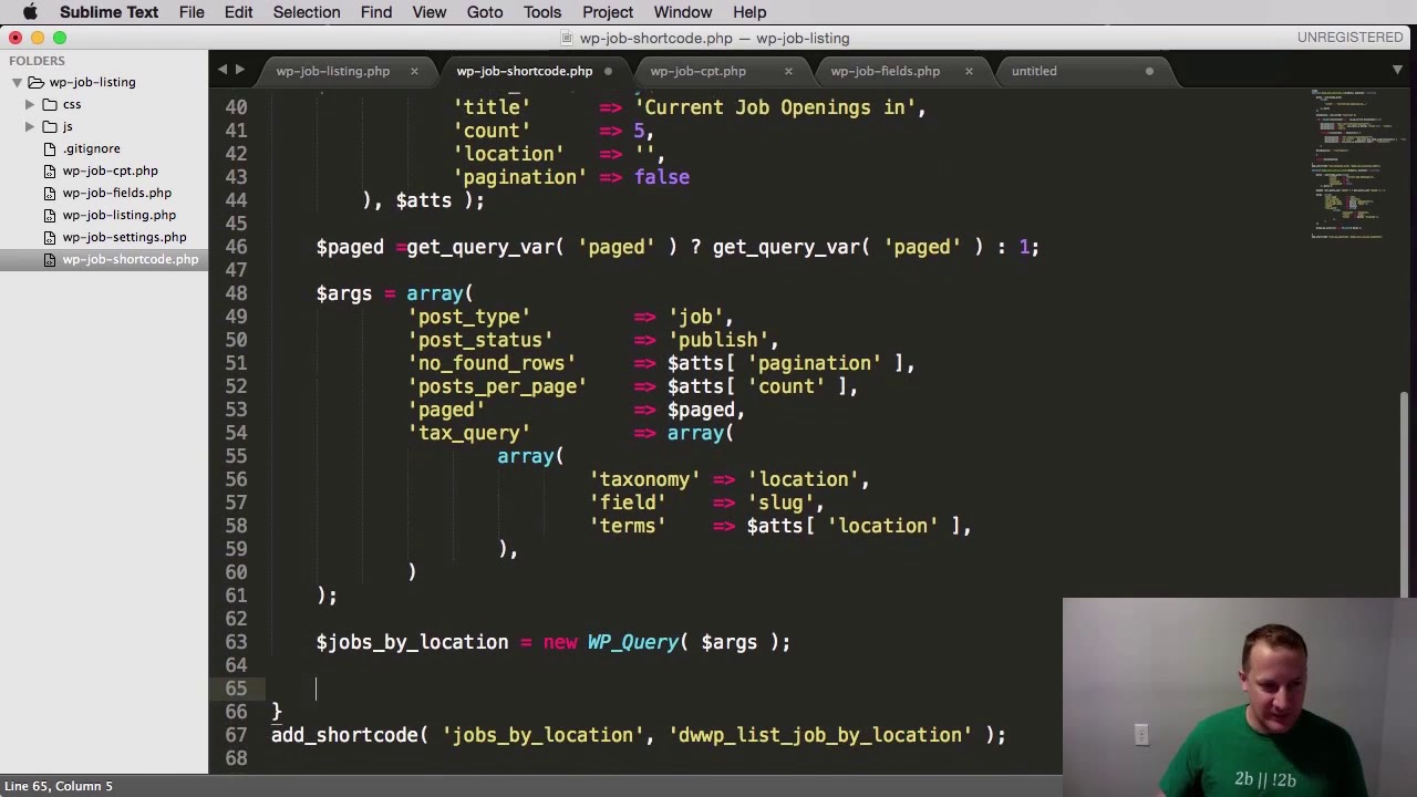 Creating a Dynamic Shortcode using WP Query Part 23