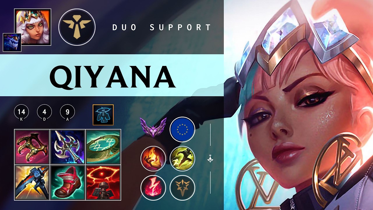 Qiyana Support vs Nami - EUW Master Patch 26.04