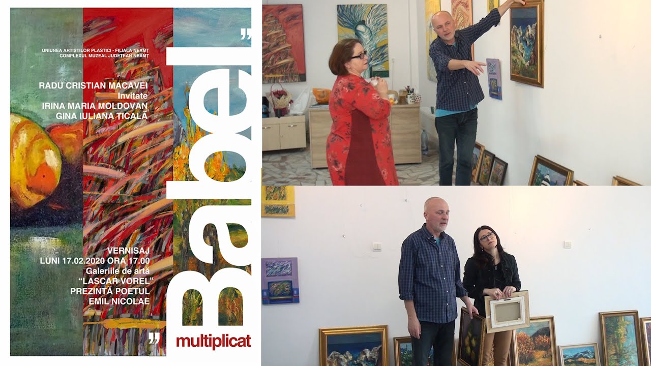 BABEL MULTIPLICAT - expoziţie de pictură