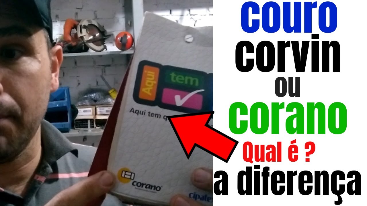 Couro ou sintético qual a diferença ( couro ,corvin ou corano)