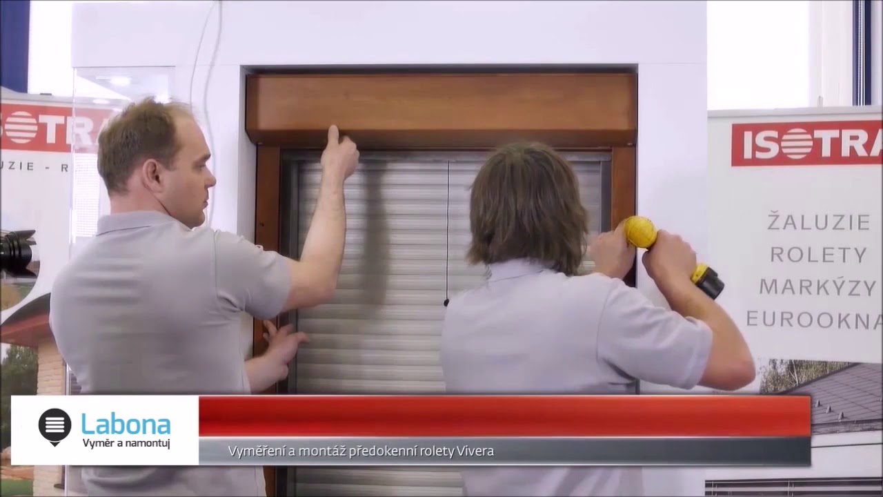 Vyměření a montáž Venkovní roleta Vivera