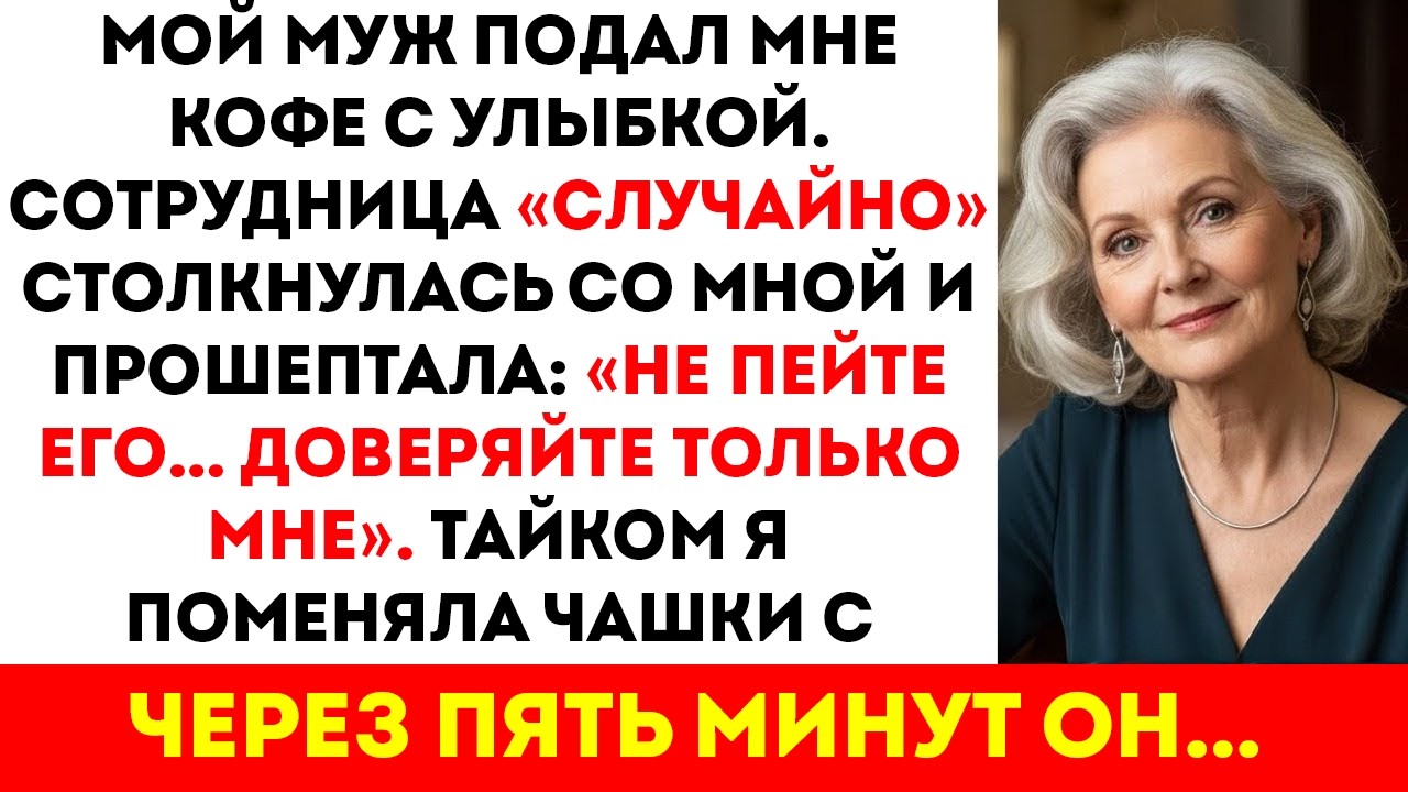 Мой муж предложил мне кофе перед встречей. Горничная нарочно пролила его — и это меня спасло