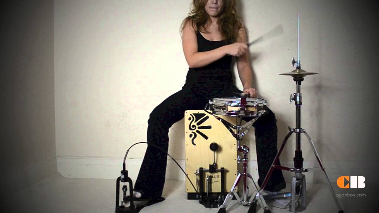Cajon Pedal + Cajon Drum kit