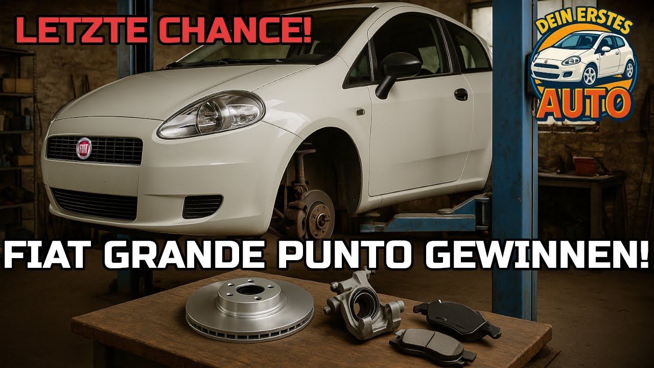 Letze Chance! Fiat Grande Punto Gewinnen! Neue Bremsen, Querlenker, Federbeine und mehr! #car #diy