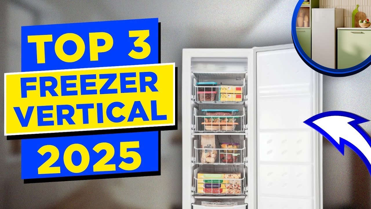 🏆TOP 3 Melhores FREEZER VERTICAL Custo Benef&iacute;cio em 2025