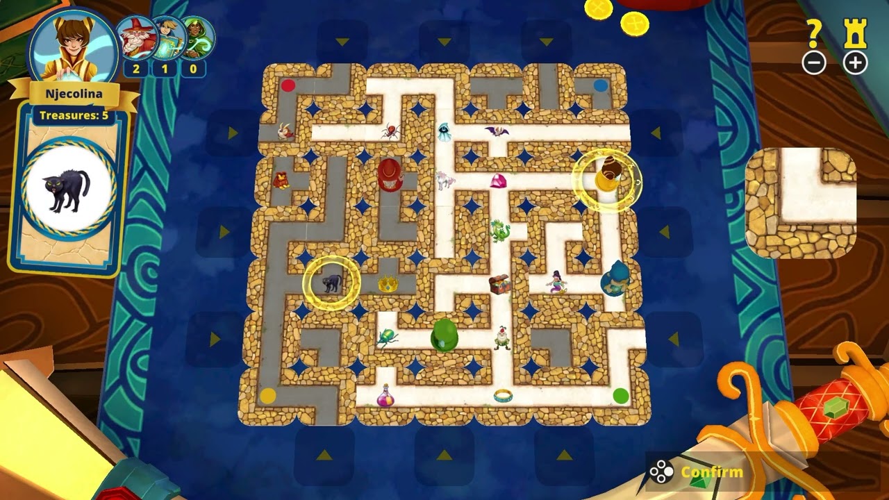 LABYRINTH - Nintendo Switch - 4/6 variations gameplay
