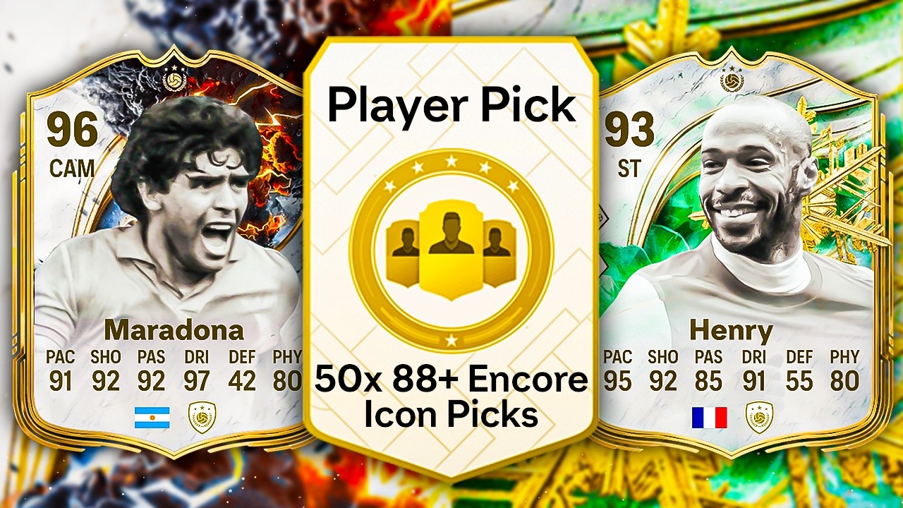 50x 88+ ICON PLAYER PICKS! 🥳 FC 26 Ultimate Team