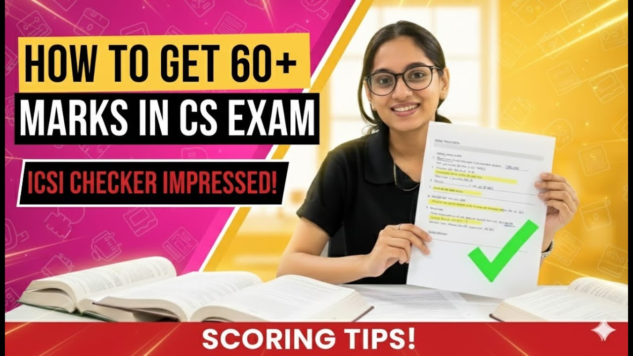 Do this to score exemption in cs executive | cs professional exemption strategy |😱 for all subjects 