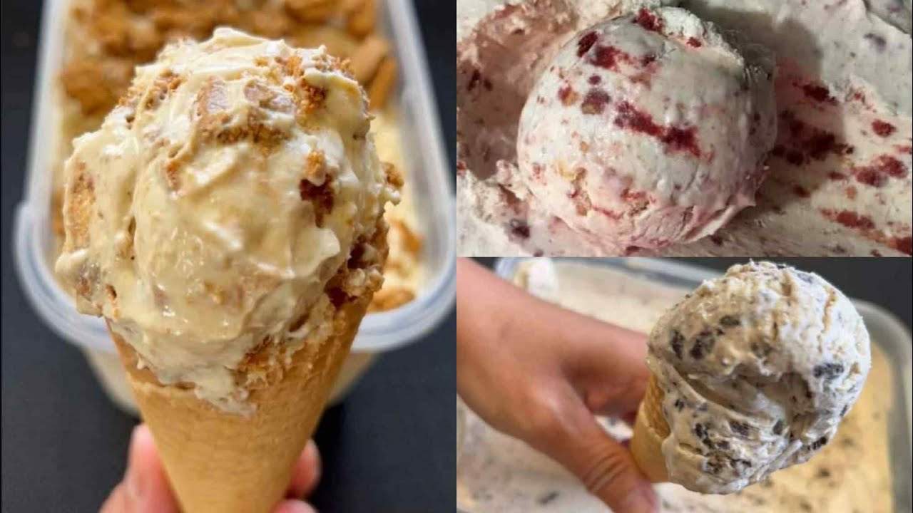 3 ingredients homemade ice cream recipes 