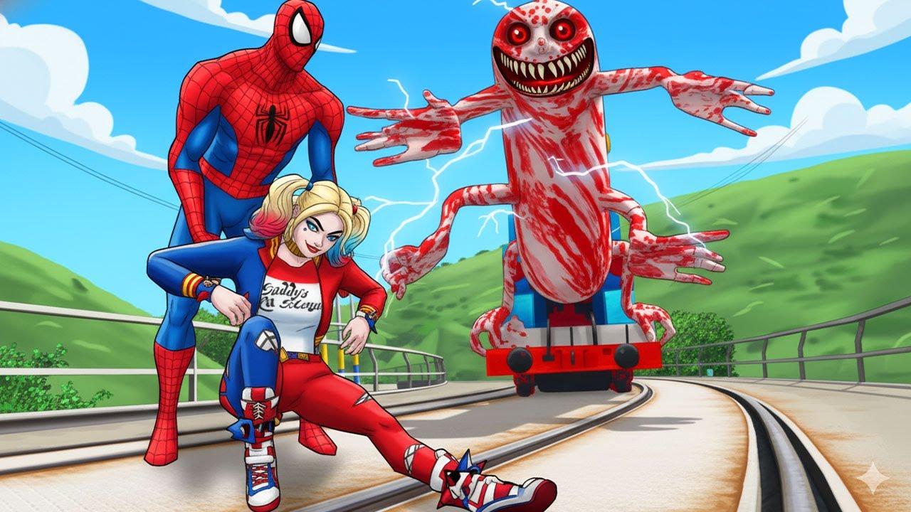 HOMEM-ARANHA SALVOU ARLEQUINA DO THOMAS.EXE no GTA 5