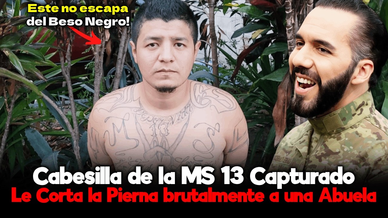 🛑 Justicia para la Abuela: Así fue capturado Peligroso Cabecilla de la MS-13