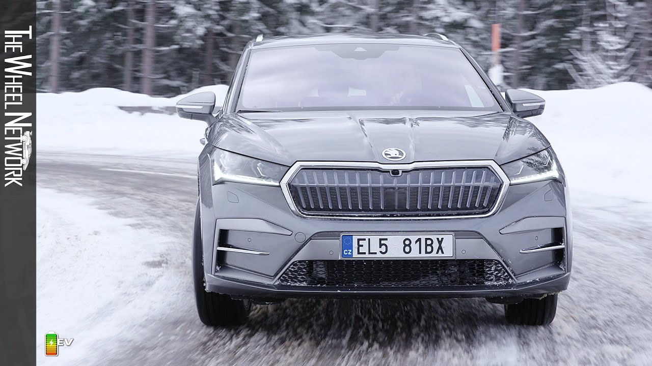 2024 Skoda Enyaq 85x Laurin & Klement | Graphite Grey | Driving, Interior, Exterior