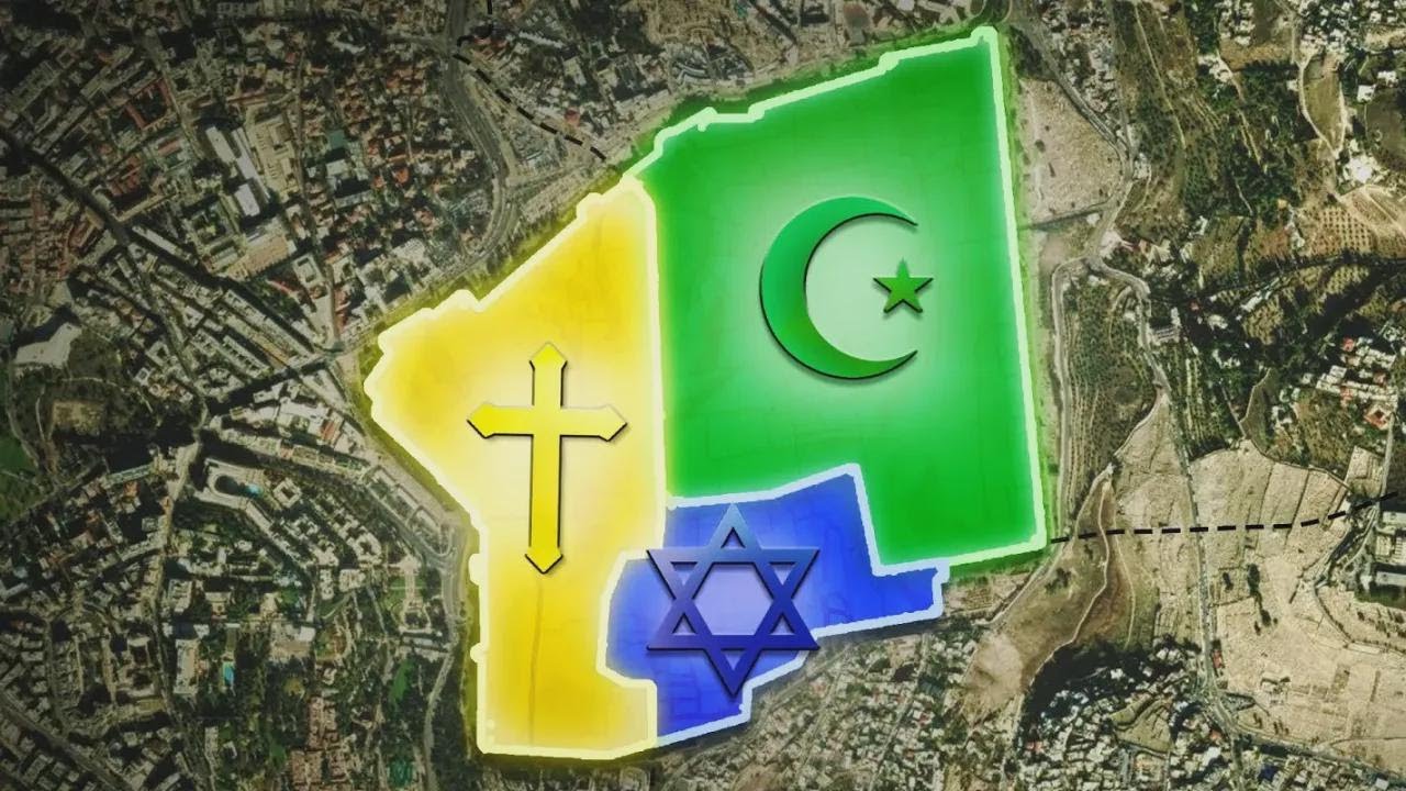 Como a religião divide Jerusalém