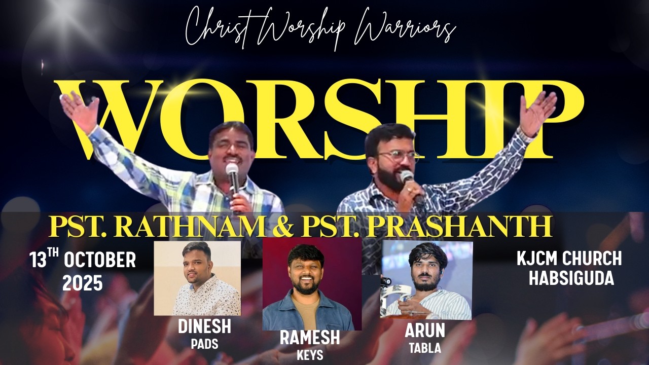 CWW Prayer Meeting 4  | Worship Pst. Rathnam & Pst. Prashanth
