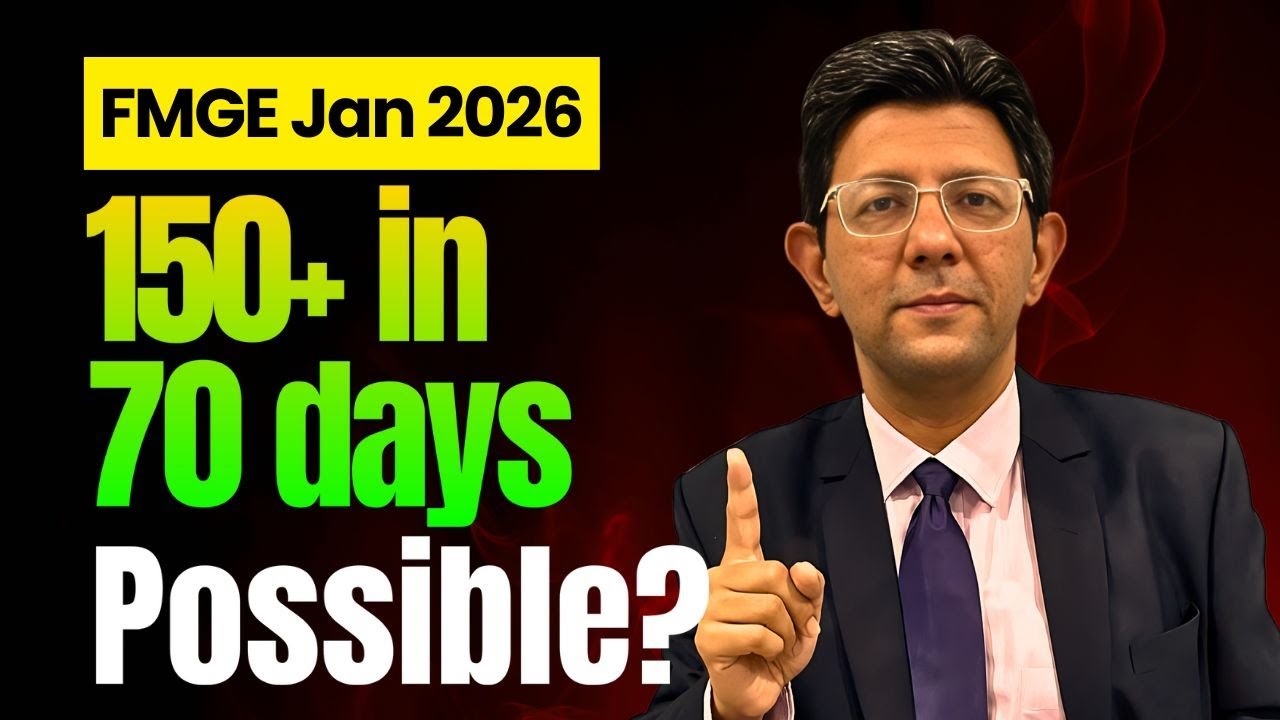 How to Pass FMGE in 70 Days - Study Timetable for Jan 2026 FMGE Exam