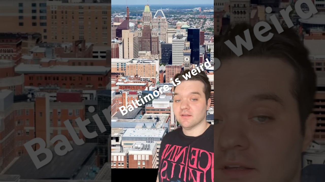Baltimore Maryland is a weird place #baltimore #maryland #history