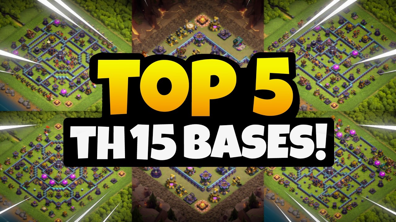 NEW BEST TH15 Base Layouts for 2026! + Links