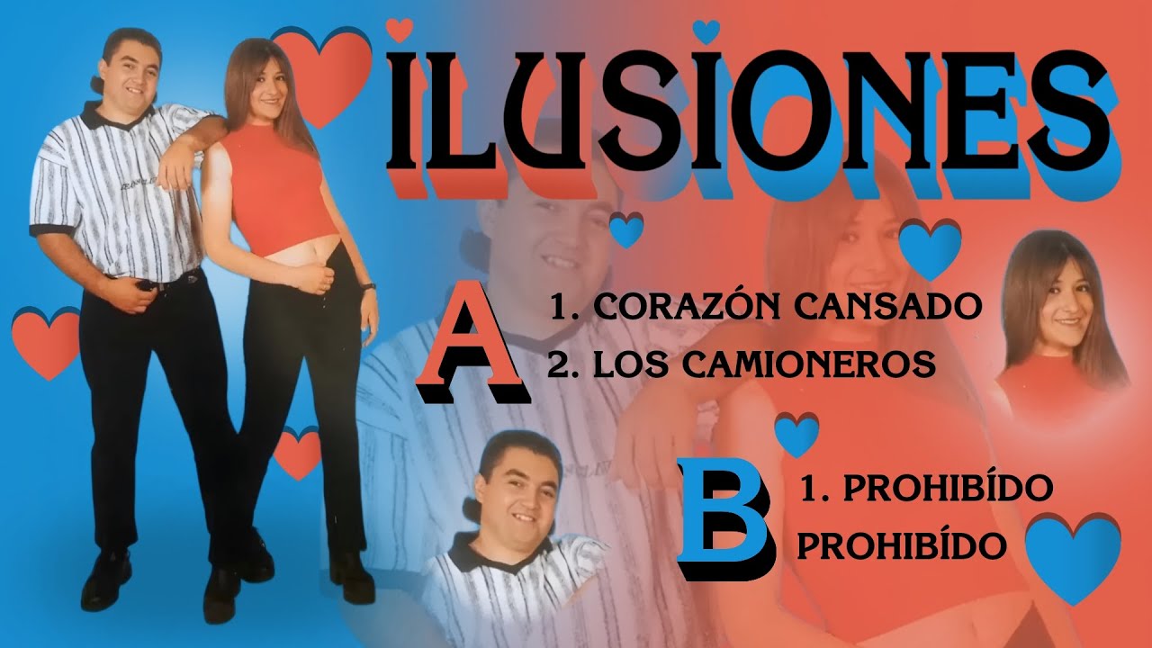 Ilusiones – Corazón cansado (tecnorumba, Spain, 1998, Vicente Edo & Cristina)