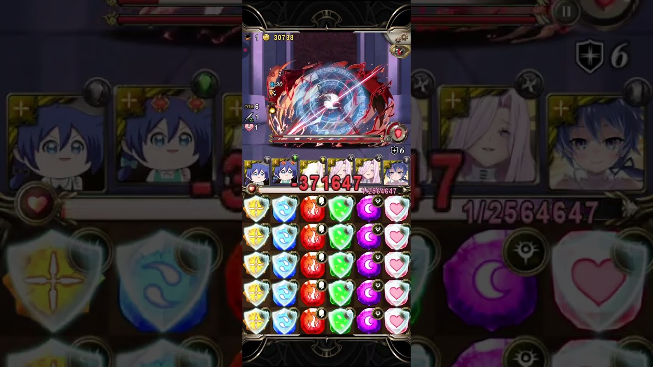 【神魔之塔】深紅的騎士團長 地獄級 1回合 662.5兆 三重詠唱•洛伊德 通關紀錄 【Louis】【拼榜】
