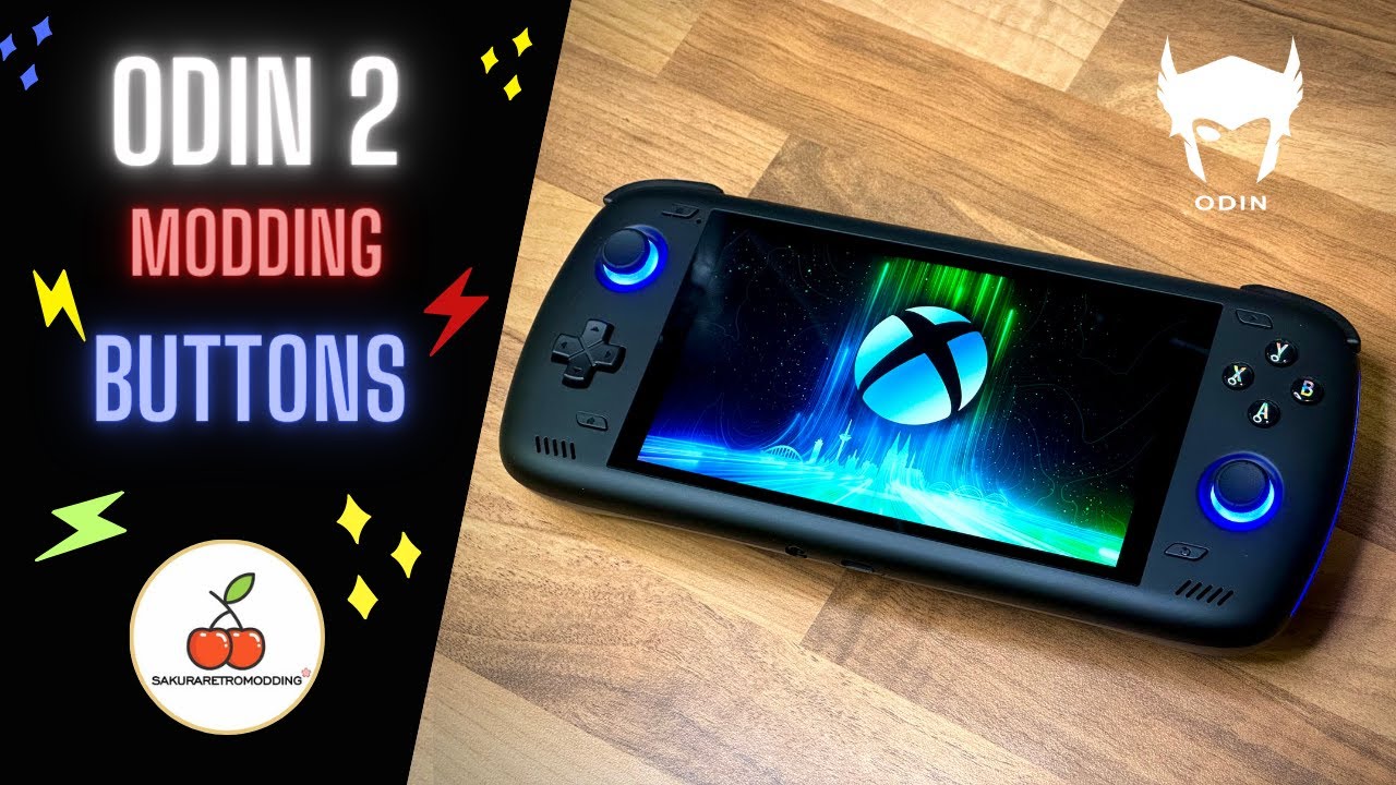 Odin 2 Modding Buttons tutorial