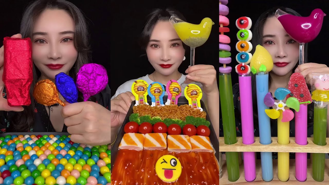 ASMR Mukbang Chinese Food mukbang emoji eat fat meat MEAT MUKBANG FOOD EP18