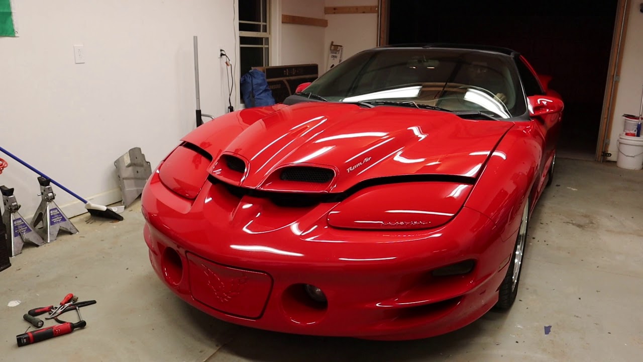 Trans am LED FOG LIGHT install!