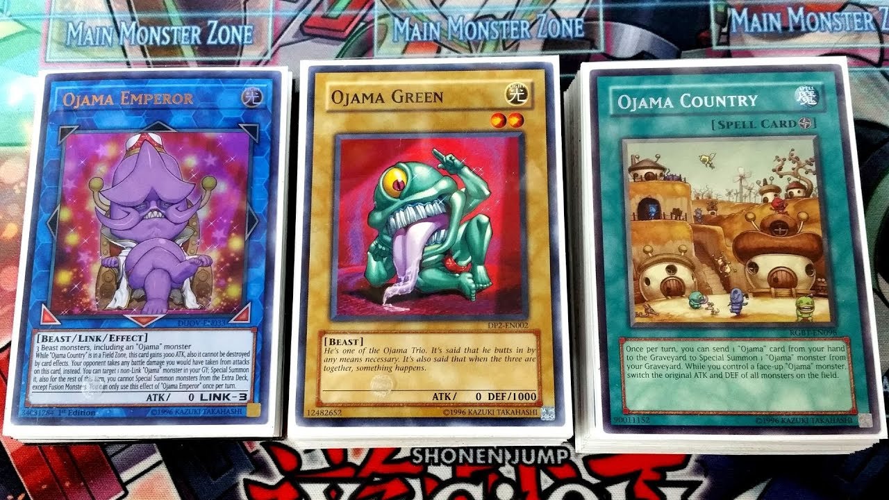 Ojama Pure Yugioh Deck Profile for 2020 New Support post Duel Overload