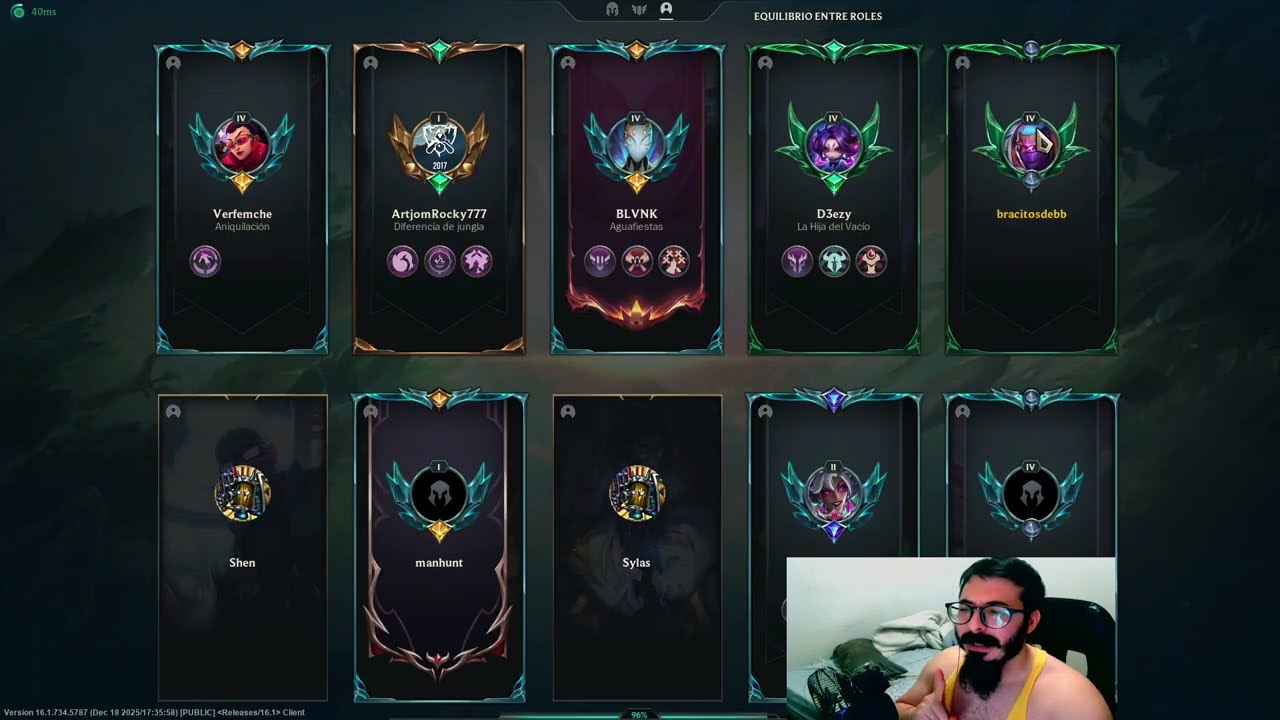 PERALTONE LOGRÓ EL ESMERALDA - NUEVA SEASON DEL LOL