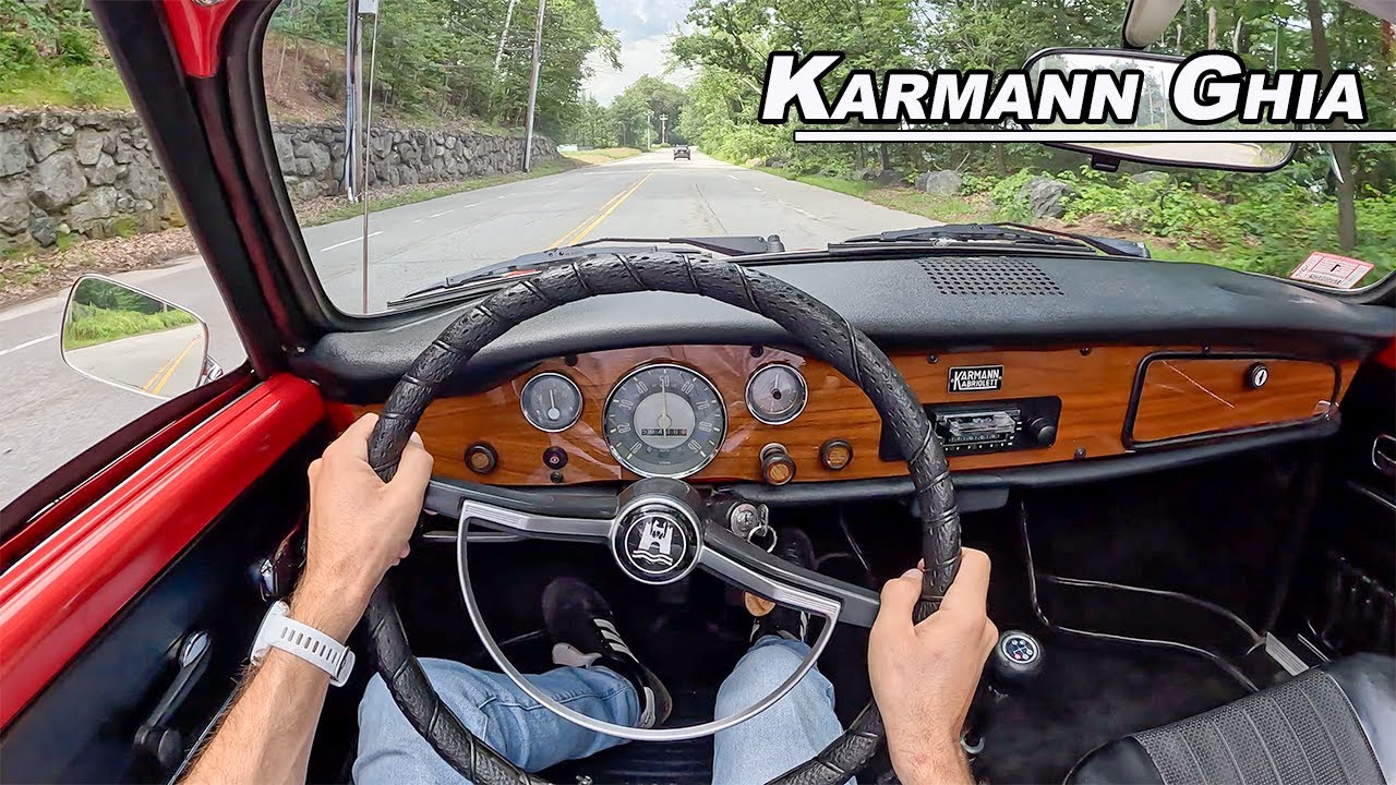 Volkswagen Karmann Ghia 1970 года — за рулём немецкого автомобиля с воздушным охлаждением в италь...