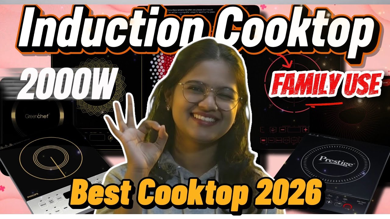 Top Induction Cooktops for Family Use 2026 🔥 1800W / 2000W Best Options | Tamil