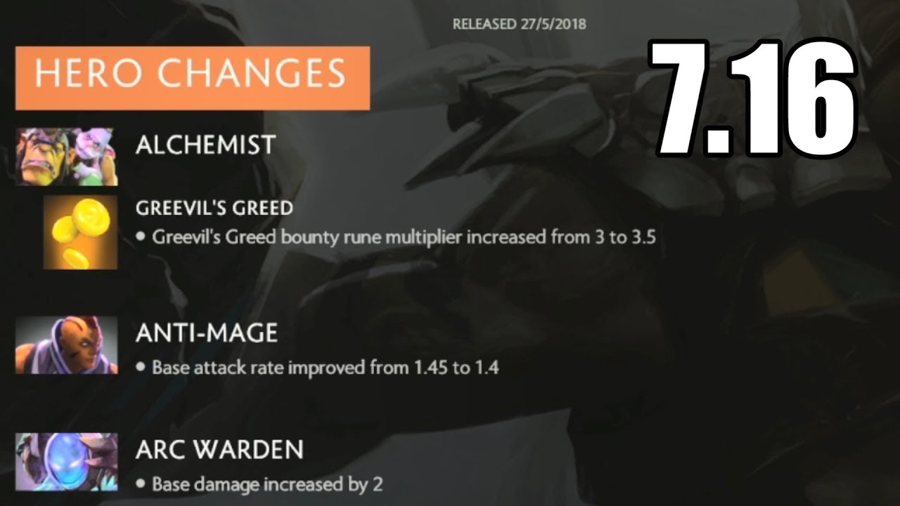 Patch 7.16 Overview And Testing Out Changes