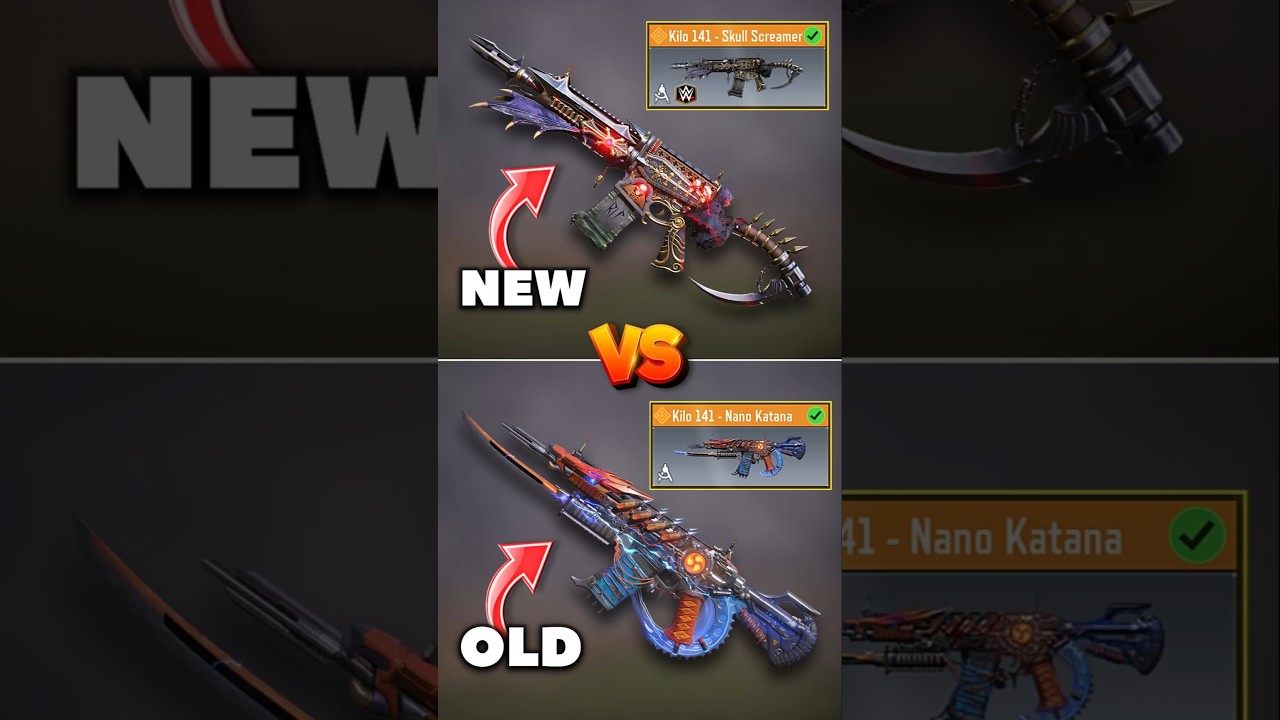 New vs Old Legendary Kilo 141 in CODM