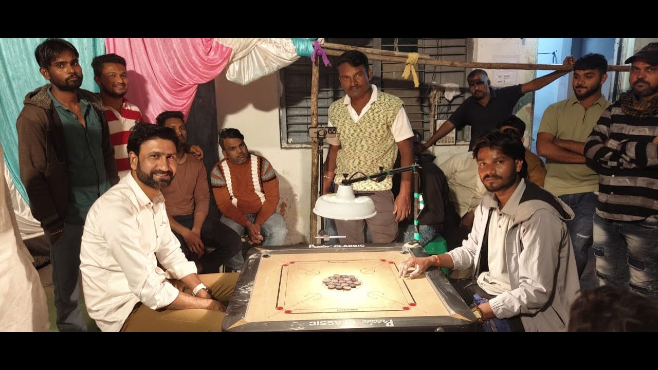 CARROM LIVE MS 1ST SEMI FINAL || GURUCHARAN TAMBE (OM KRIDA) VS IRSHAD AHMED (NGP) 