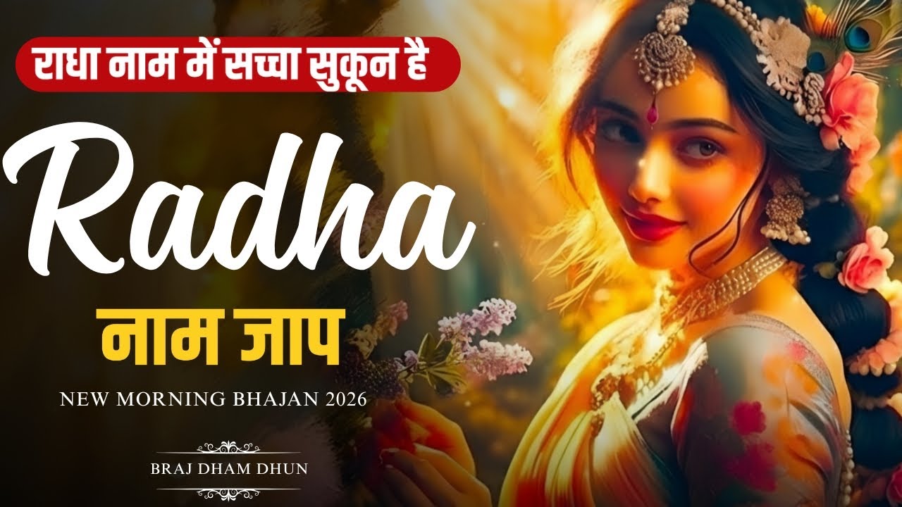 अखंड श्री राधा नाम जप 11000 Baar  | Shri Radha Naam Jaap 11000 Times | Peaceful Naam Jaap