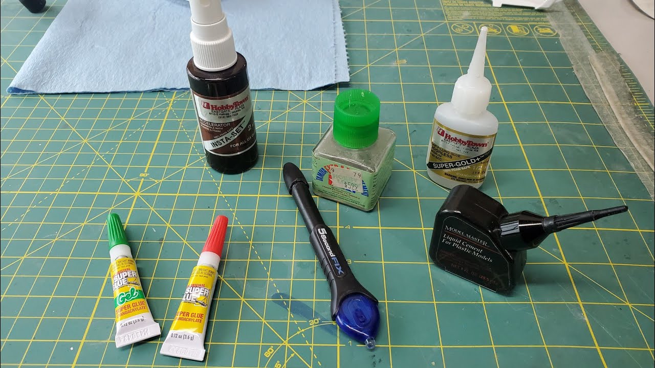 Tips and Tricks - The glue I use for scale models, and why.