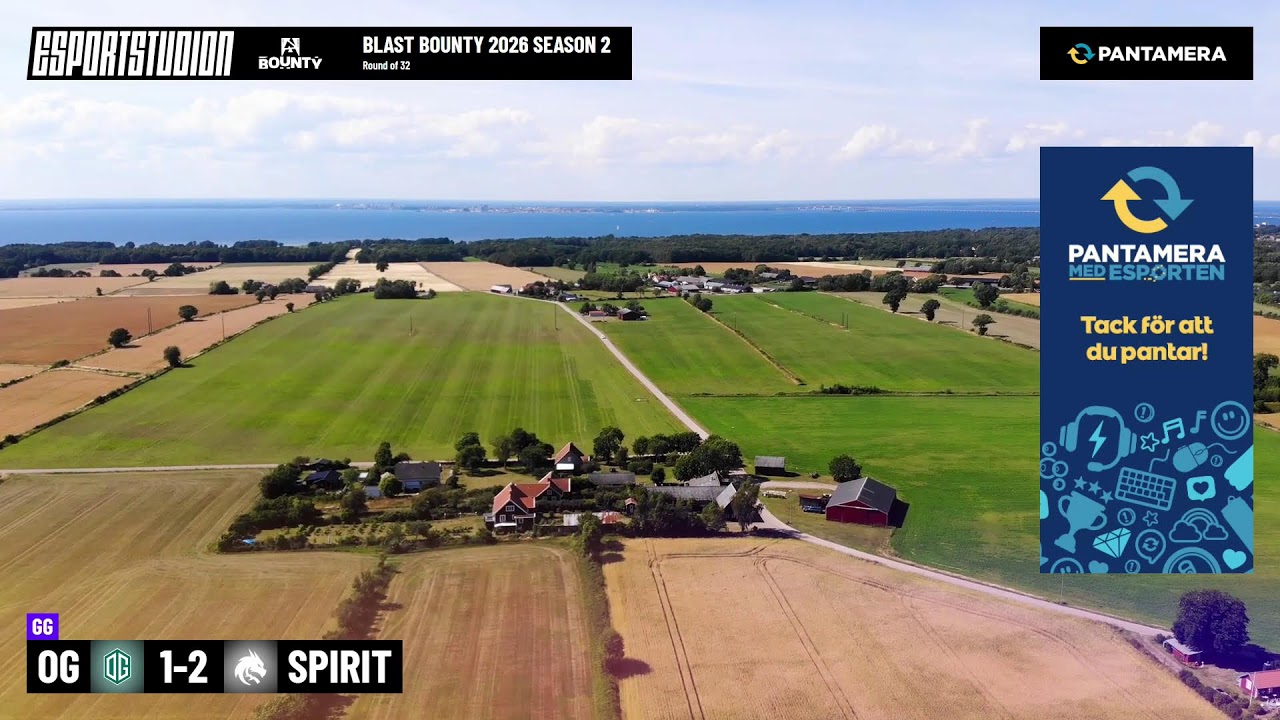OG vs Team Spirit - Blast Bounty 2026 Season 2 - Caster: rdl