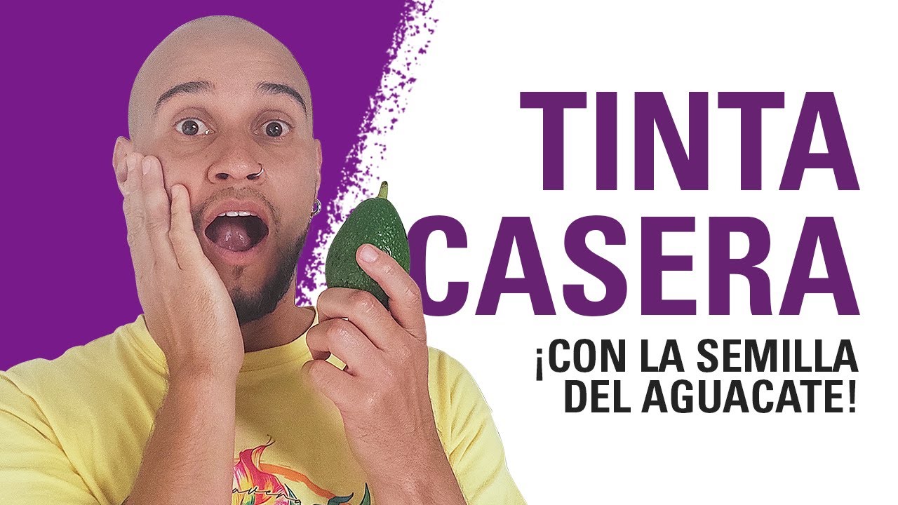 🥑 TINTA CASERA para CALIGRAFÍA Con la semilla del AGUACATE 🥑 | Tinta ARTESANAL