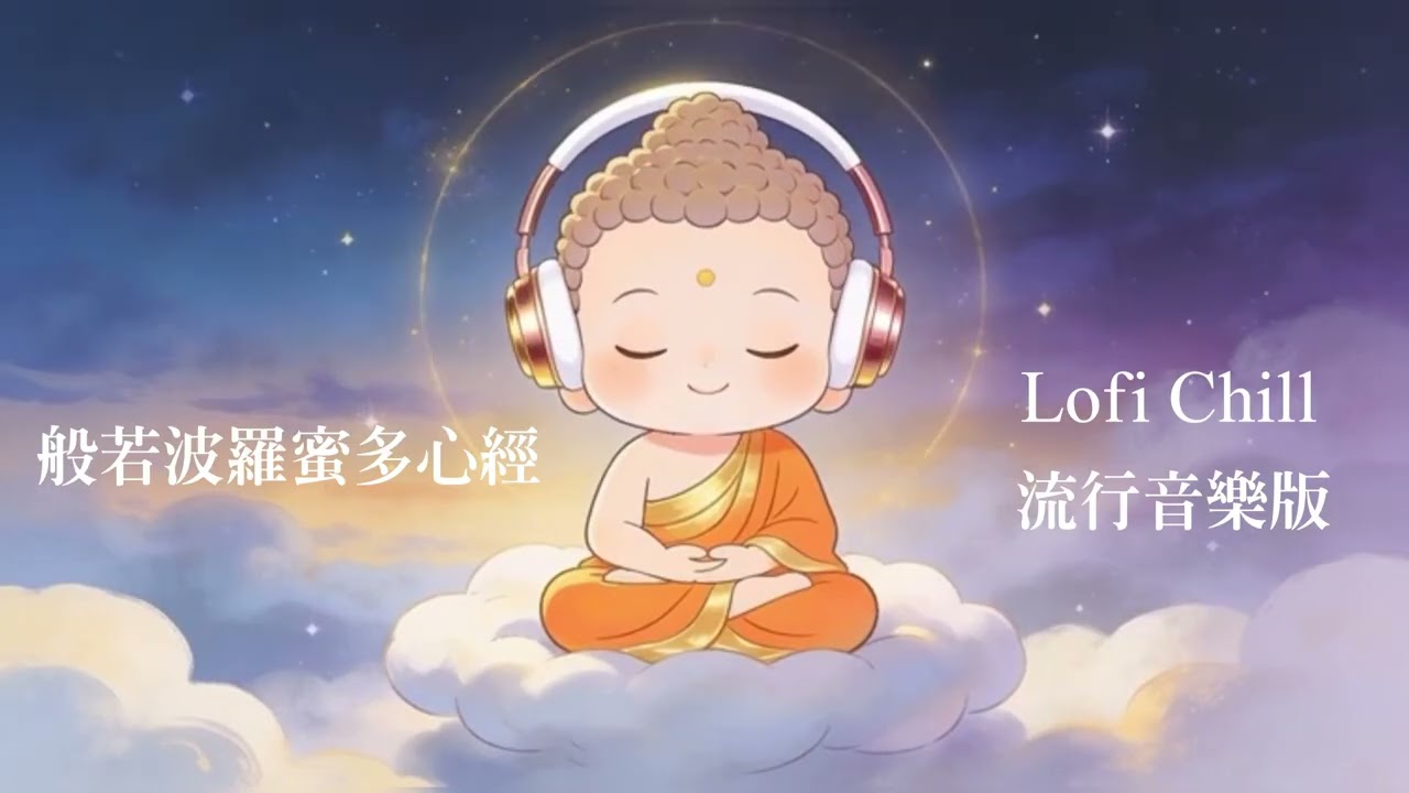 《完整版》般若波羅蜜多心經｜Lofi Chill流行音樂版｜療癒聽不膩