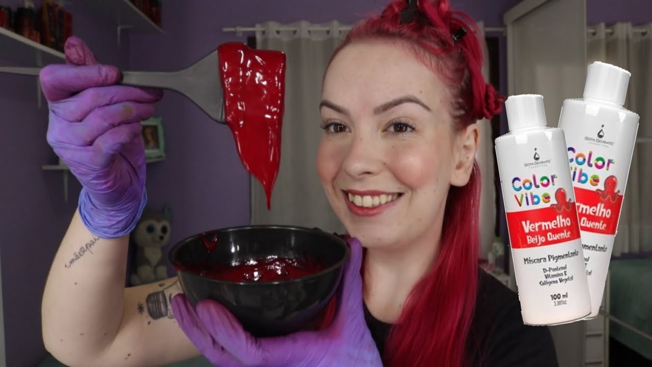 VERMELHO BEIJO QUENTE - COLOR VIBE DA GOTA DO MATO