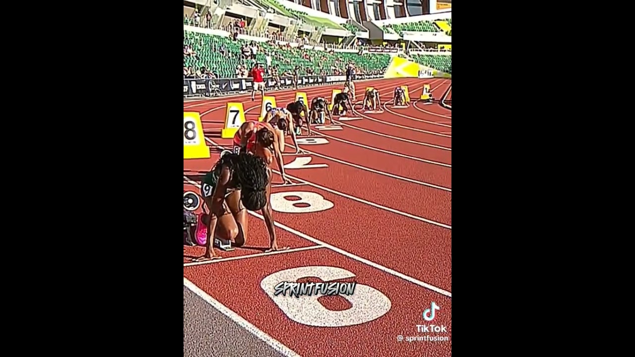 Gabby Thomas vs Sha Carri Richardson  200 meter race