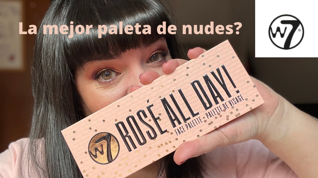 ROSE ALL DAY W7 - ¿La mejor paleta de nudes?| Jessmakeupvlog 🍂