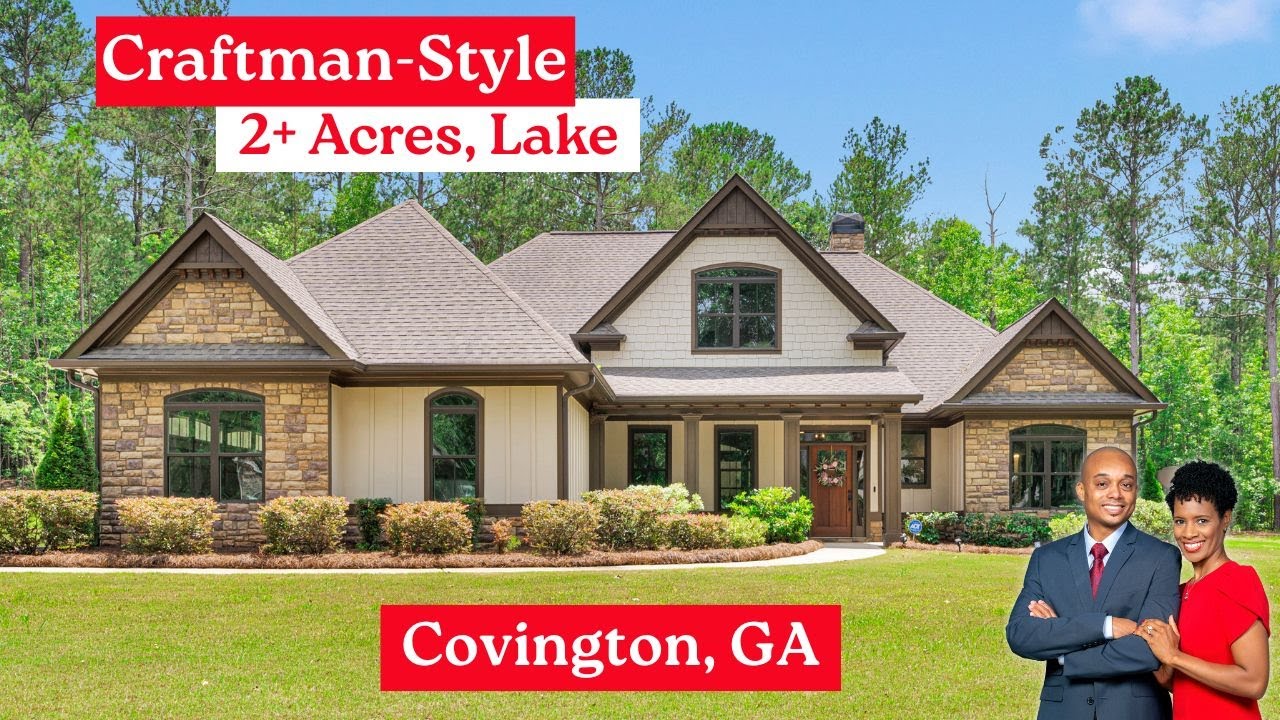 New Homes in Atlanta | Covington, Ga | Home on 2+ Acres near the Lake