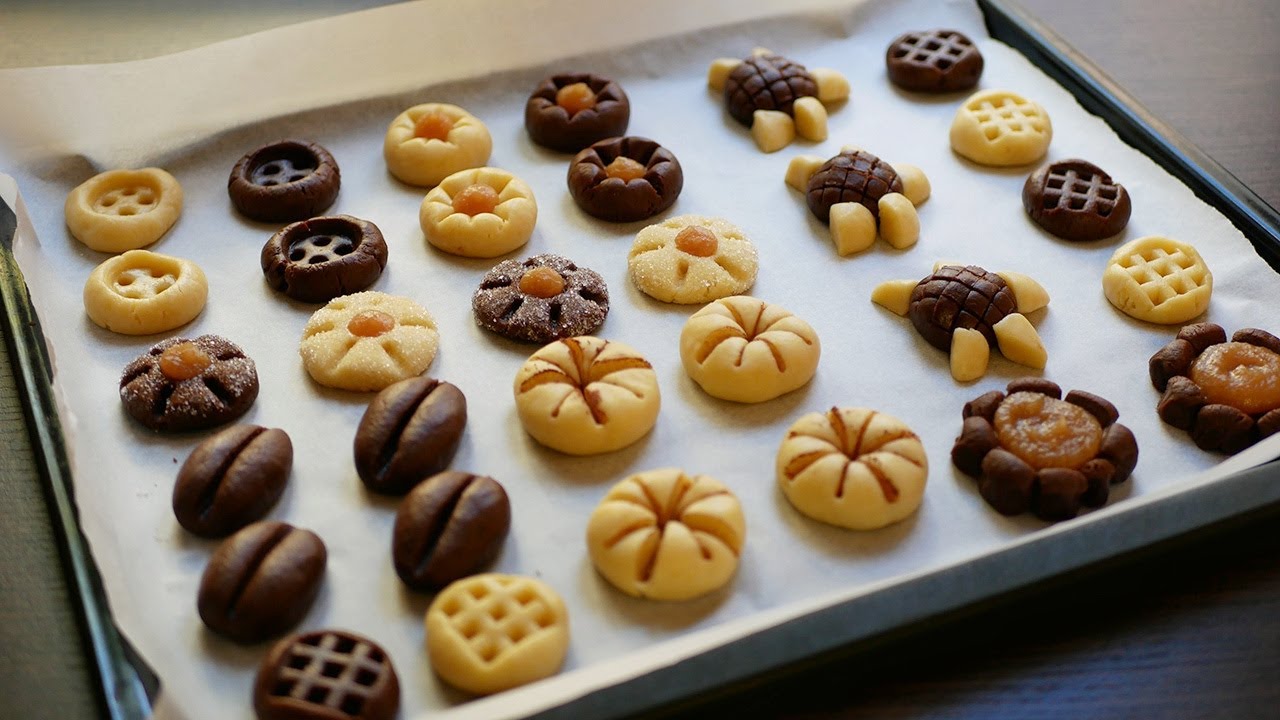 8 СПОСОБОВ Формирования Песочного Печенья 🍪