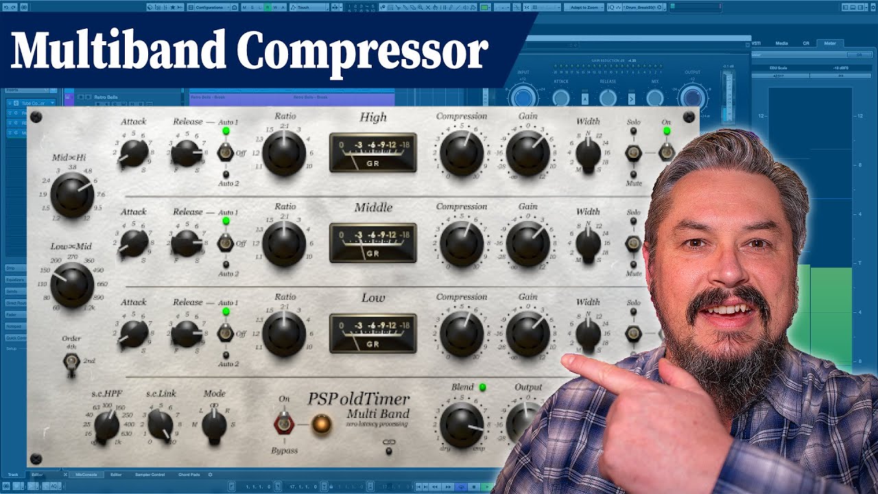 PSP OldTimerMB Plugin - Vintage Multiband Compressor Plugin
