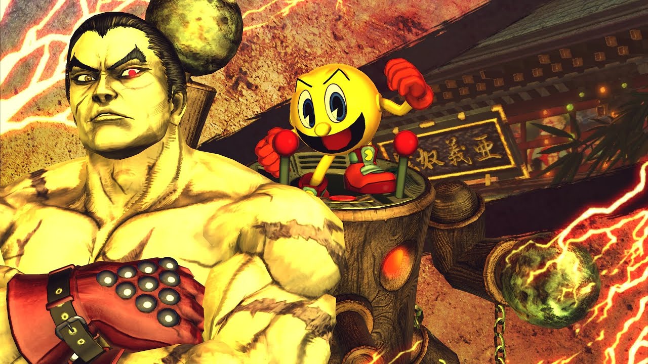 Street Fighter X Tekken Pac Man and Kazuya (Team Namco Smash Ultimate!)